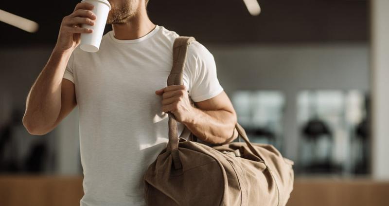 Kawa przed treningiem