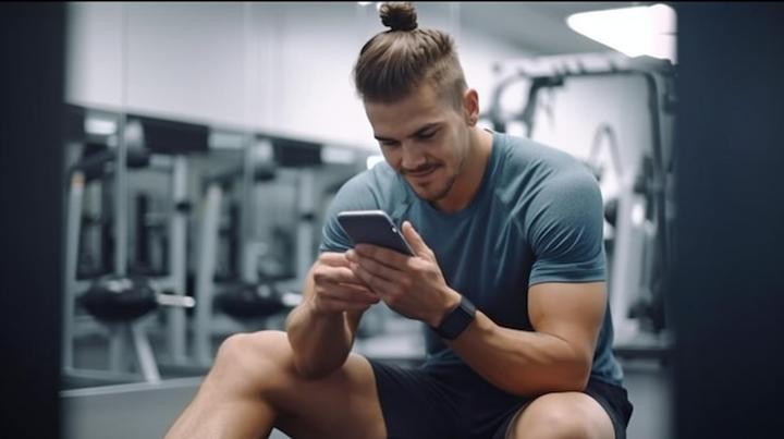 Wykorzystanie telefonu na siłowni