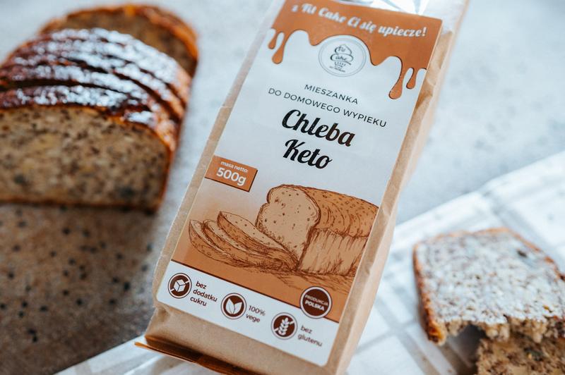 Składniki do chleba keto