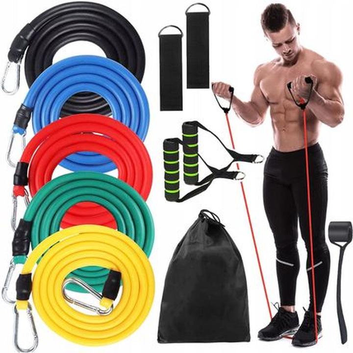 Trening z gumami oporowymi