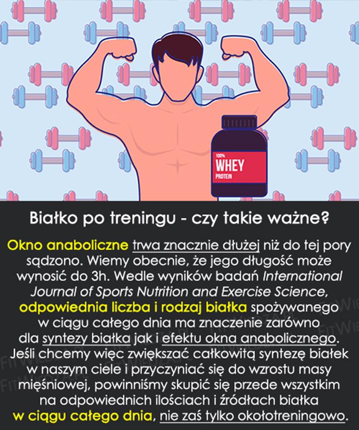 Optymalna porcja białka po treningu