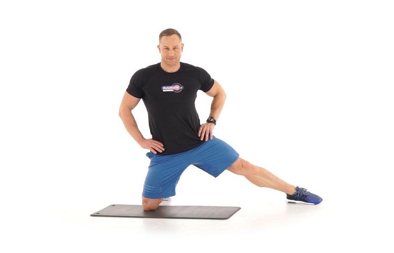 Rozciąganie mięśni ud