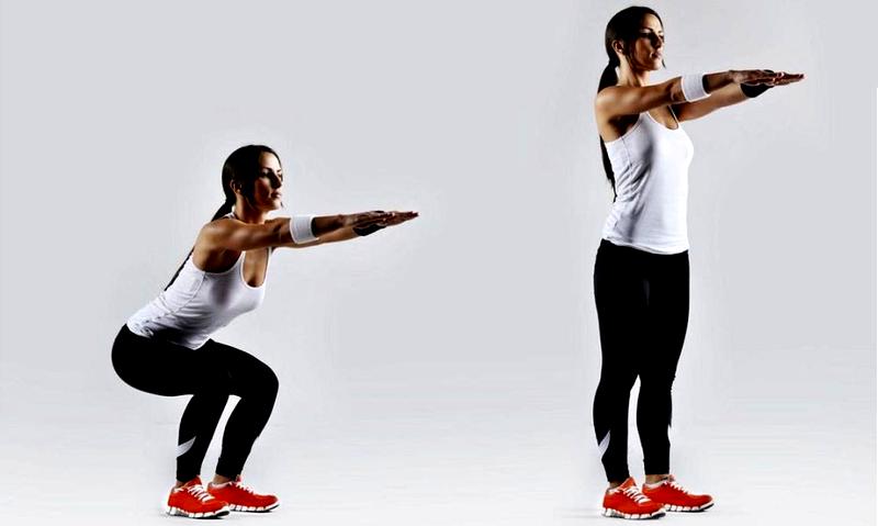 Przysiady ze sztangą