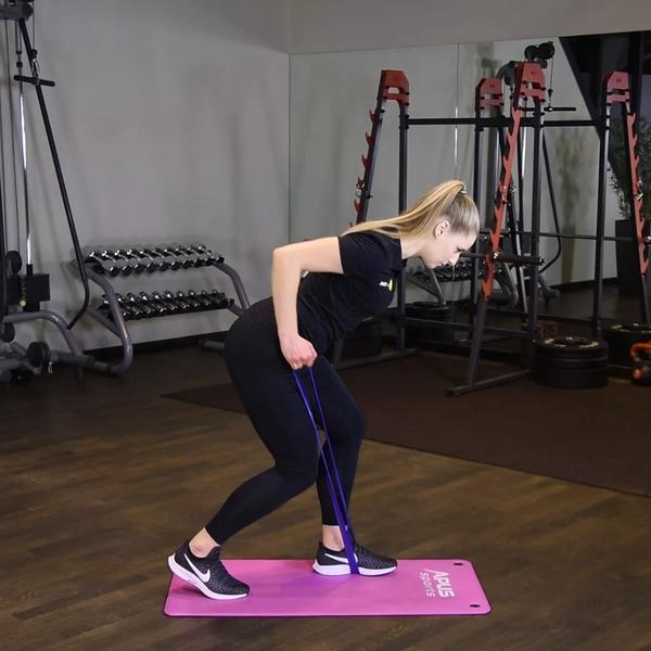 Trening na wioślarzu