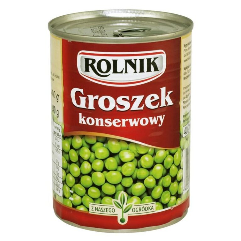 Czy groszek konserwowy to pułapka kaloryczna, której warto unikać?